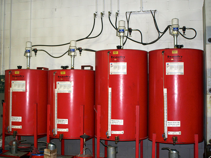 Lubricant Tanks and Equipment